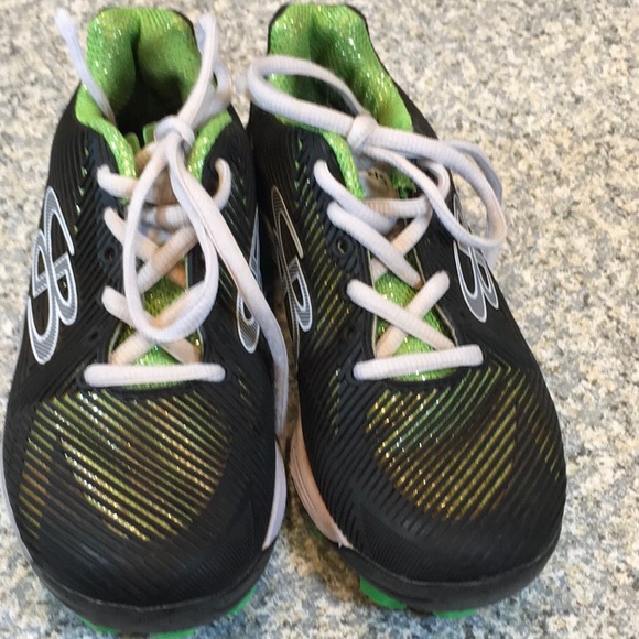 boombah Shoes Boombah Black Lime Green Kids Softball Baseball Cleats Size 45 Poshmark